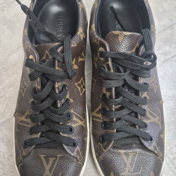 Louis Vuitton Shoes - Louis Vuitton Monogram Brown Sneakers